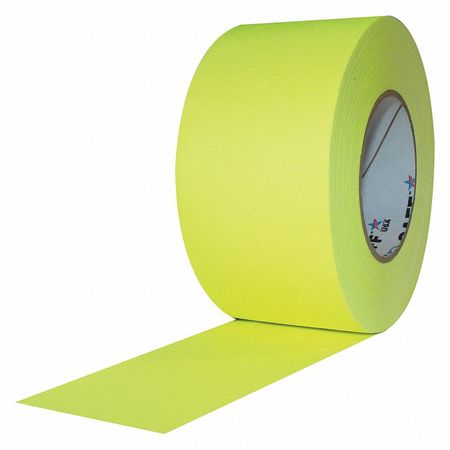 PROTAPES Matte Cloth Tape, 3x50yd., FL Yellow PRO-GAFF