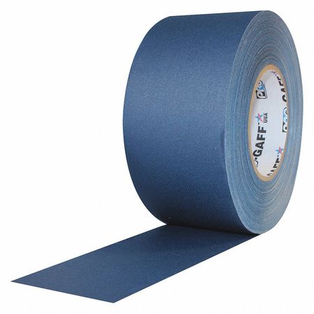 PROTAPES Matte Cloth Tape, 3x55yd., Blue Cloth PRO-GAFF