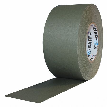 PROTAPES Matte Cloth Tape, 3x55yd., Olive Drab PRO-GAFF