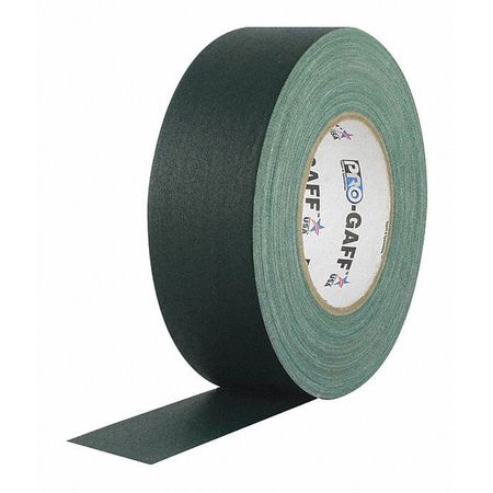 PROTAPES Matte Cloth Tape, 2x55yd., Green Cloth PRO-GAFF