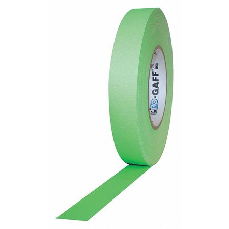 PROTAPES Matte Cloth Tape, 1x50yd., FL Green PRO-GAFF