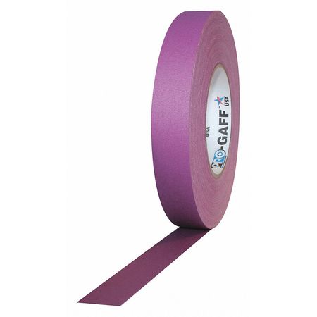 PROTAPES Matte Cloth Tape, 1x55yd., Purple Cloth PRO-GAFF