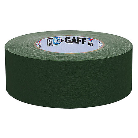 PROTAPES Matte Cloth Tape, 2x50yd., FL Green PRO-GAFF