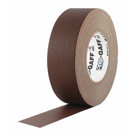 PROTAPES Matte Cloth Tape, 2x55yd., Brown Cloth PRO-GAFF