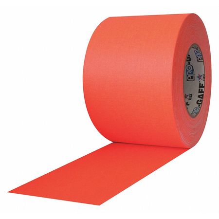 PROTAPES Matte Cloth Tape, 4x50yd., FL Orange PRO-GAFF