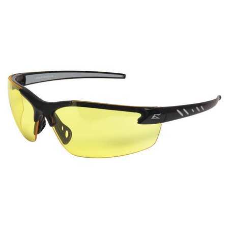 Edge Eyewear Safety Glasses, Yellow Scratch-Resistant DZ112-G2