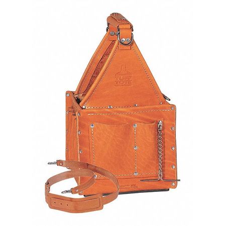 Ideal Tuff-Tote Ultimate Tool Bag Carrier, Premium Leather with Strap 35-975