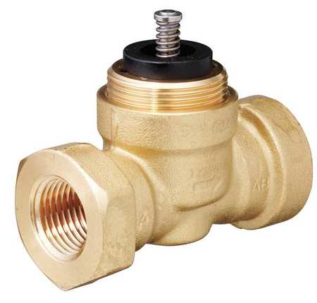 SIEMENS Zone Valve, Globe, 1/2 in. NPT 599-00210