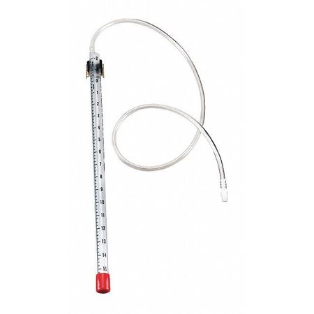 DWYER INSTRUMENTS Gas Pressure Manometer 15 Inch Length 1213-15