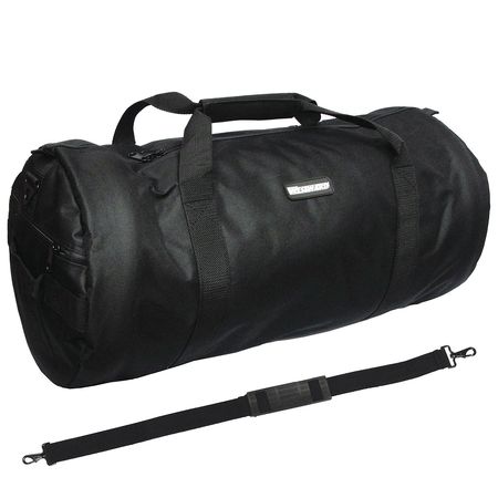 WESTWARD Tool Duffel Bag, Duffel Bag, Black, 600d Polyester, 3 Pockets 25F573