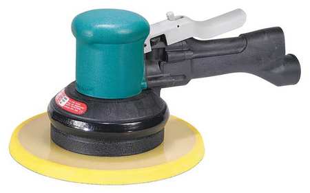 DYNABRADE Air Polisher, 5 In. Pad, 10000 rpm 58455