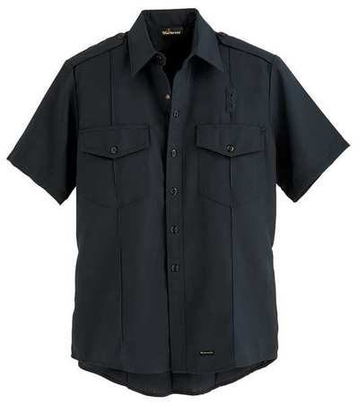 WORKRITE Flame Resistant Collared Shirt, Navy, Nomex(R), 54" FSC2NV 54 00