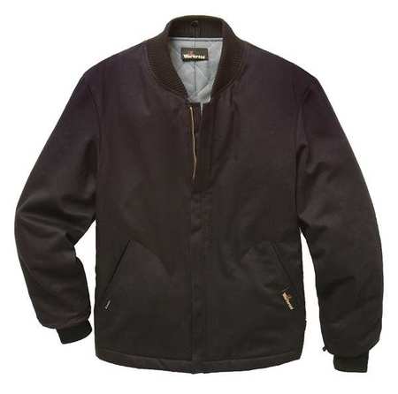 Workrite Flame Resistant Jacket, Black, Nomex(R), 2XLT 5304BK