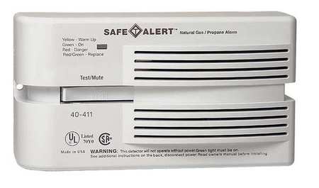 Safe-T-Alert Fixed Gas Detector, C3H8, CH4 40-411-P