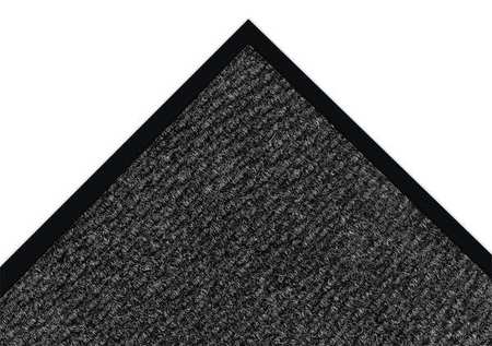 NOTRAX Entrance Mat, Charcoal, 3 ft. W x 4 ft. L 136S0034CH