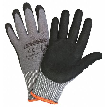 Ironcat Coated Gloves, Foam Nitrile Palm, PK12 715SNFTP/S