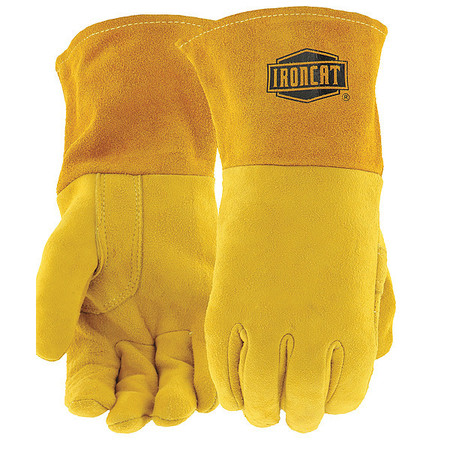 IRONCAT MIG Welding Gloves, Deerskin Palm, L, PR 6030/L