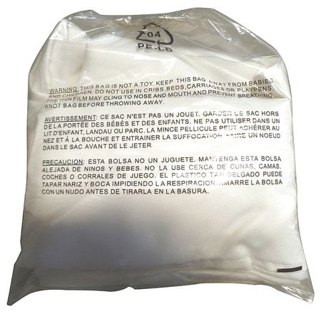 DAYTON Filter Bag, 1.5 cu. ft. HV1633400G