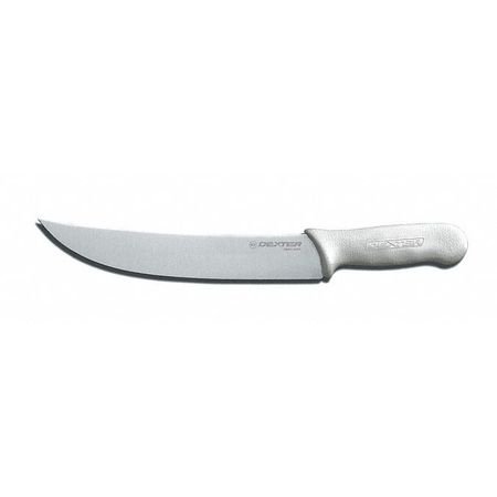 DEXTER RUSSELL Cimeter Knife, 10 In, Poly, Wht 05533