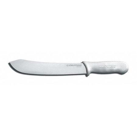 Dexter Russell Butcher Knife, 12 In, Poly, White 04113