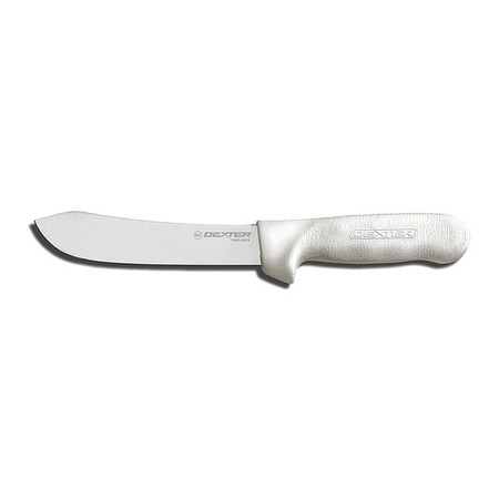 Dexter Russell Butcher Knife, 6 In, Poly, White 04123