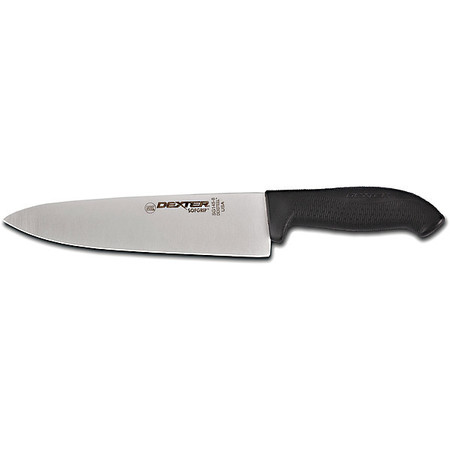 Dexter Russell Cooks Knife, Black Handle 8 In 24153B