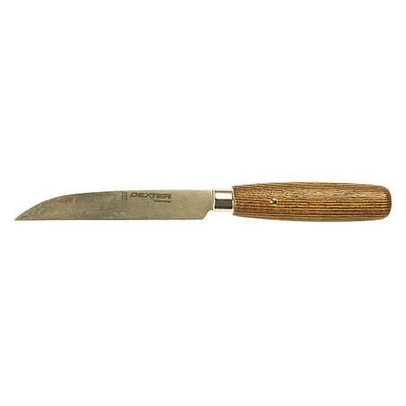 DEXTER RUSSELL Sharp Point Shoe Knife 4-5/8 In Sharp Point, 8" L 75340