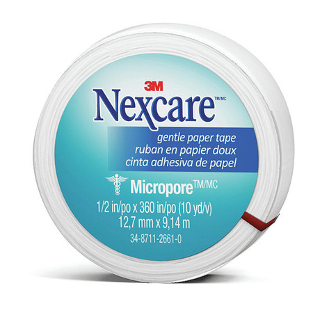 NEXCARE Nxcare Micrpr Papr FrstAid Tp, 530-P, PK72 530-P1/2