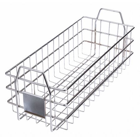 MARLIN STEEL WIRE PRODUCTS Chrome Basket, 18.5" x 7.5" x 5.5" 01514001-12