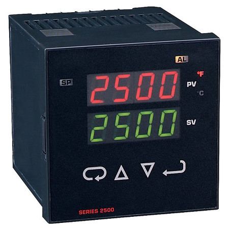 DWYER INSTRUMENTS Digital Temperature Controller, 95.9 mm L 25011