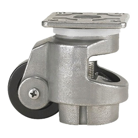 WMI Leveling Caster, Stainless Steel, Overall Height: 4.783" WMS-120F