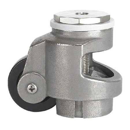WMI Leveling Caster, Stainless Steel, Load Rating: 1100 lb. WMSPIN-120S