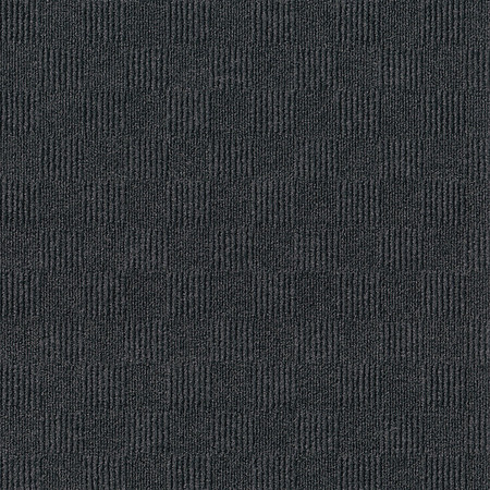 Foss Floors Crochet 24" x 24" N09 Black Ice Carpet Tiles - 15PK 7CDMN0915PK