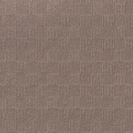 Foss Floors Crochet 24" x 24" N40 Taupe Carpet Tiles - 15PK 7CDMN4015PK