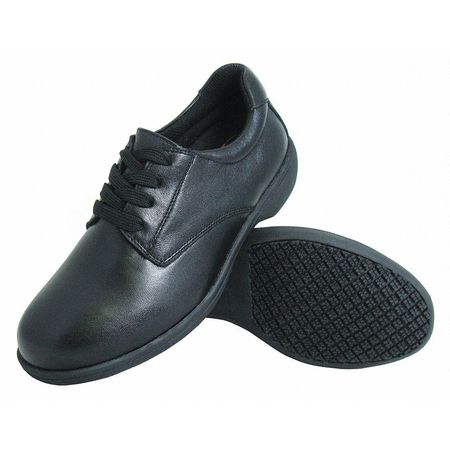 GENUINE GRIP Comfort Oxford Shoes, Women, Black, PR, Size: 9.5 420-9.5M