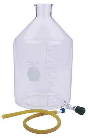 KIMBLE CHASE Bottle, 2000ml, Glass, Clear 14612F-2000