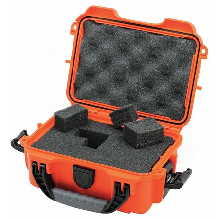 Nanuk Cases Orange Protective Case, 9.1"L x 6.8"W x 3.8"D 903S-010OR-0A0