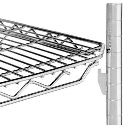 METRO Shelf Post, 54"H, Zinc, 4PK 54PQ-4