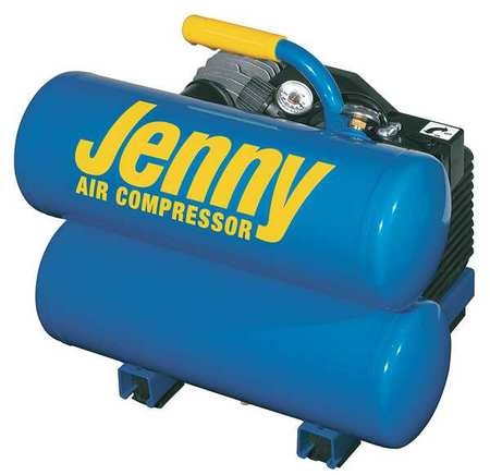 JENNY Air Compressor, 2 HP, 115V, 125 psi AM780-HC4V-115/1