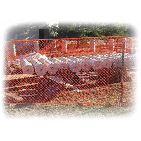 MCR SAFETY 12 Lb. Polypropylene Safety Fencing Ora SF051D