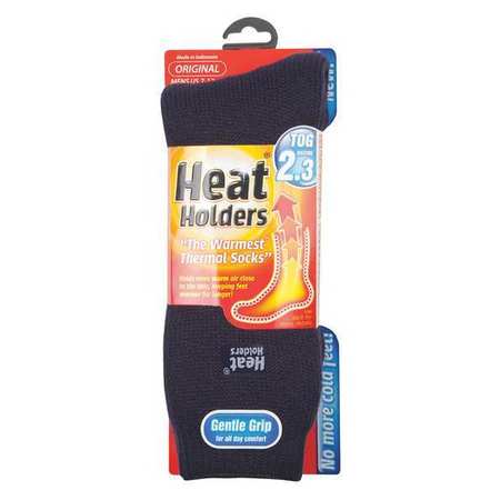 Heat Holders Work Socks, Mid-Calf, Mens, 7to12, PR DBUSMHH04H1-FOREST GREEN
