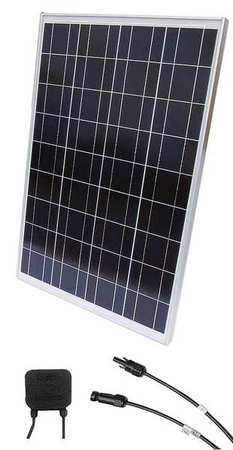 SOLARTECH POWER Polycrystalline Solar Panel, 85 W, 17.9V DC, 4.84 A, 36 Cells, 4mm PV SPM085P-TS-N