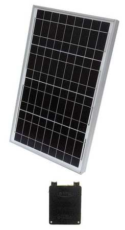 SOLARTECH POWER Polycrystalline Solar Panel, 30 W, 17.3V DC, 1.77 A, 36 Cells, Drop In SPM030P-F