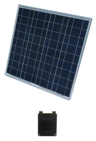 SOLARTECH POWER Polycrystalline Solar Panel, 55 W, 18.2V DC, 3.1 A, 36 Cells, Junction Box SPM055P-F