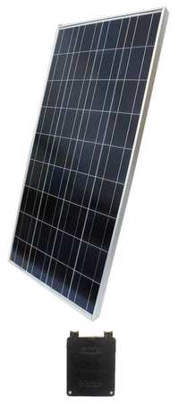 SOLARTECH POWER Polycrystalline Solar Panel, 130 W, 18.1V DC, 7.38 A, 36 Cells, Junction Box SPM130P-S-F