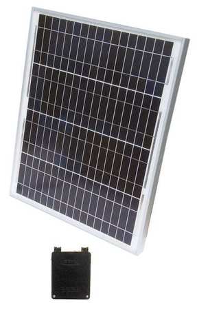 SOLARTECH POWER Polycrystalline Solar Panel, 45 W, 34.1V DC, 1.32 A, 36 Cells, Junction Box SPM045P-WP-F