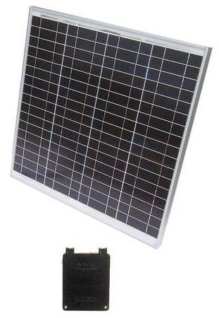 SOLARTECH POWER Polycrystalline Solar Panel, 50 W, 33.8V DC, 1.48 A, 72 Cells SPM050P-WP-F