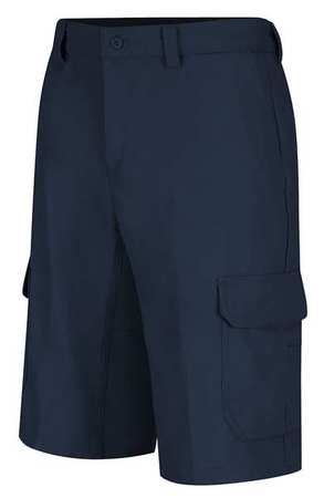 DICKIES Cargo Shorts, Navy, Cotton/Polyester WP90NV 44 12