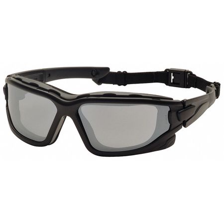 Pyramex Safety Glasses, Silver Mirror Anti-Fog, Anti-Static, Scratch-Resistant SB7070SDNT