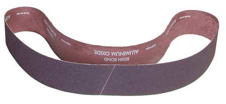 NORTON ABRASIVES Sanding Belt, Coated, 2 in W, 60 in L, 150 Grit, Fine, Aluminum Oxide, R228 Metalite, Brown 78072744018